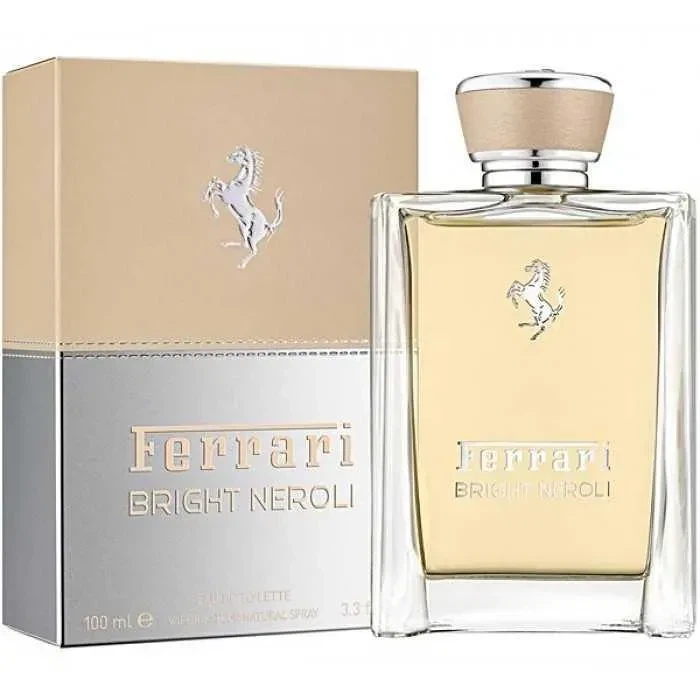 Ferrari Bright Neroli manufacturer bottle.