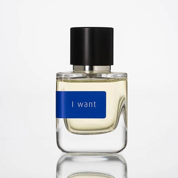 Mark Buxton I Want manufacturer bottle.