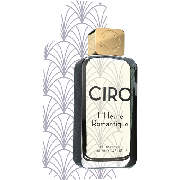 Ciro L’heure Romantique manufacturer bottle.