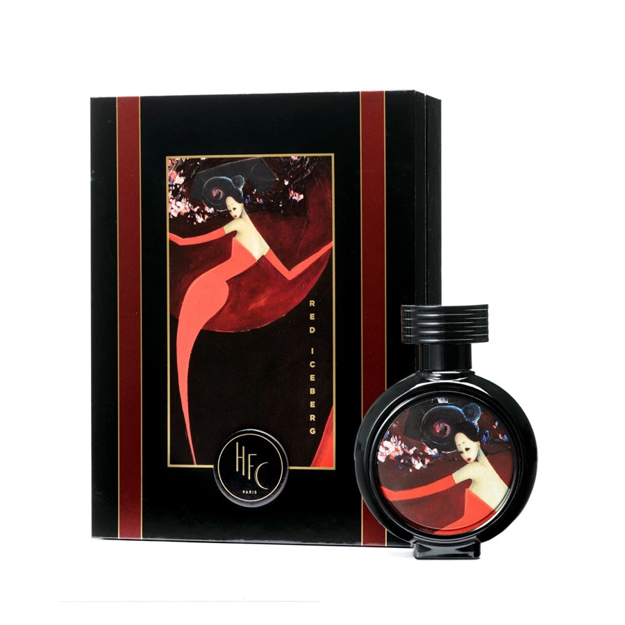 Haute Fragrance Company Red Iceberg manufacturer bottle.