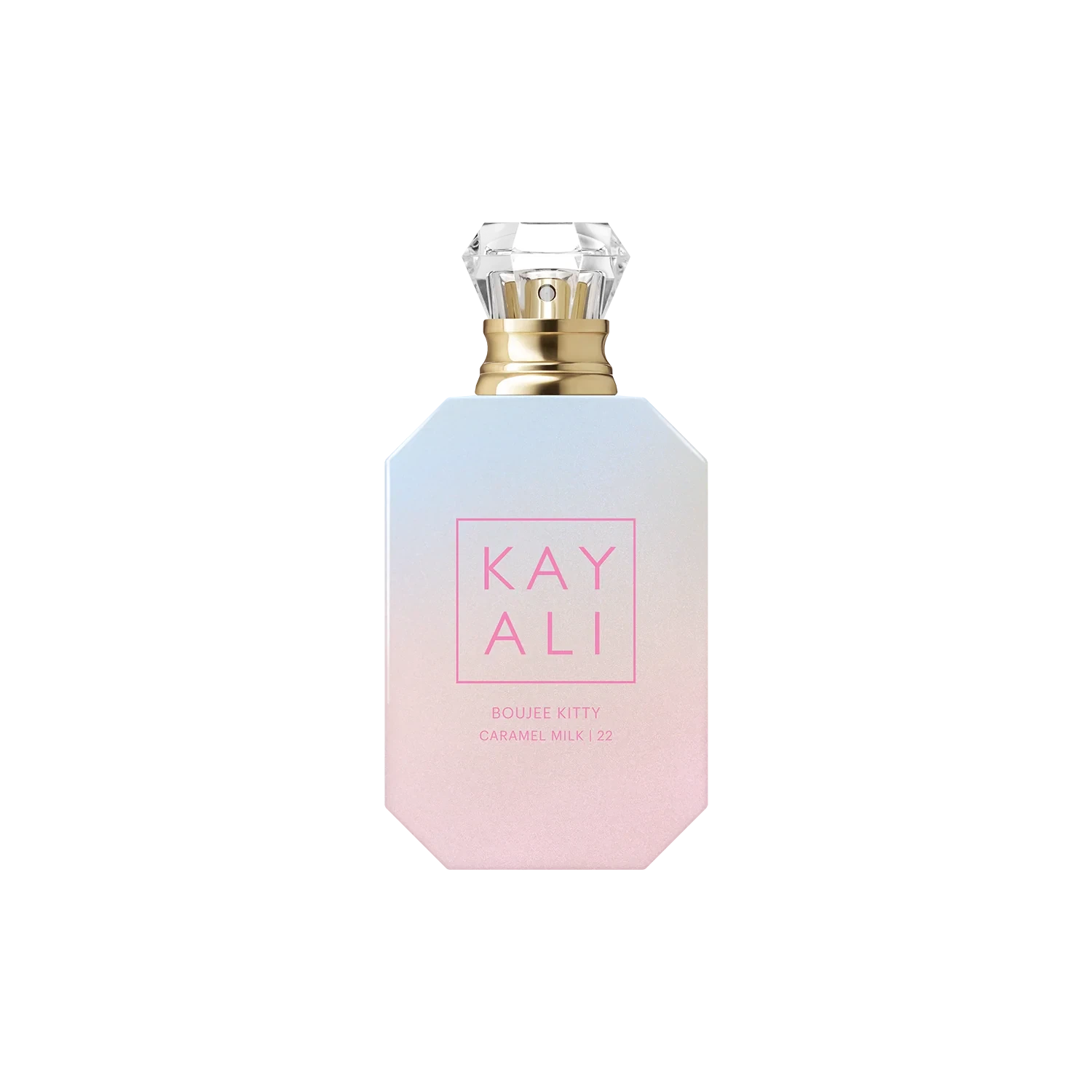 Kayali Boujee Kitty Caramel Milk 22 manufacturer bottle.