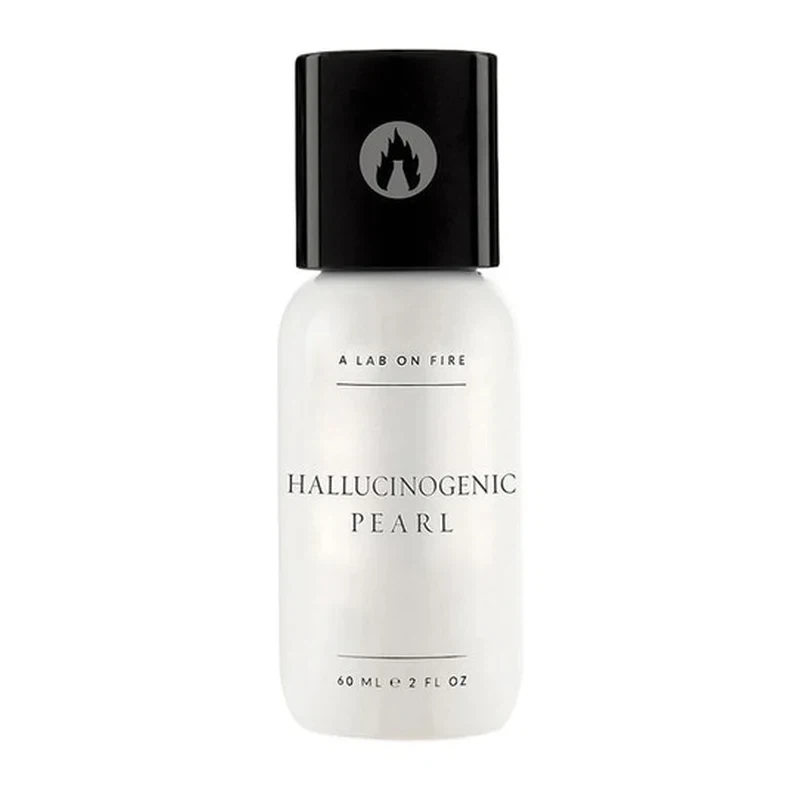 A Lab On Fire Hallucinogenic Pearl manufacturer bottle.