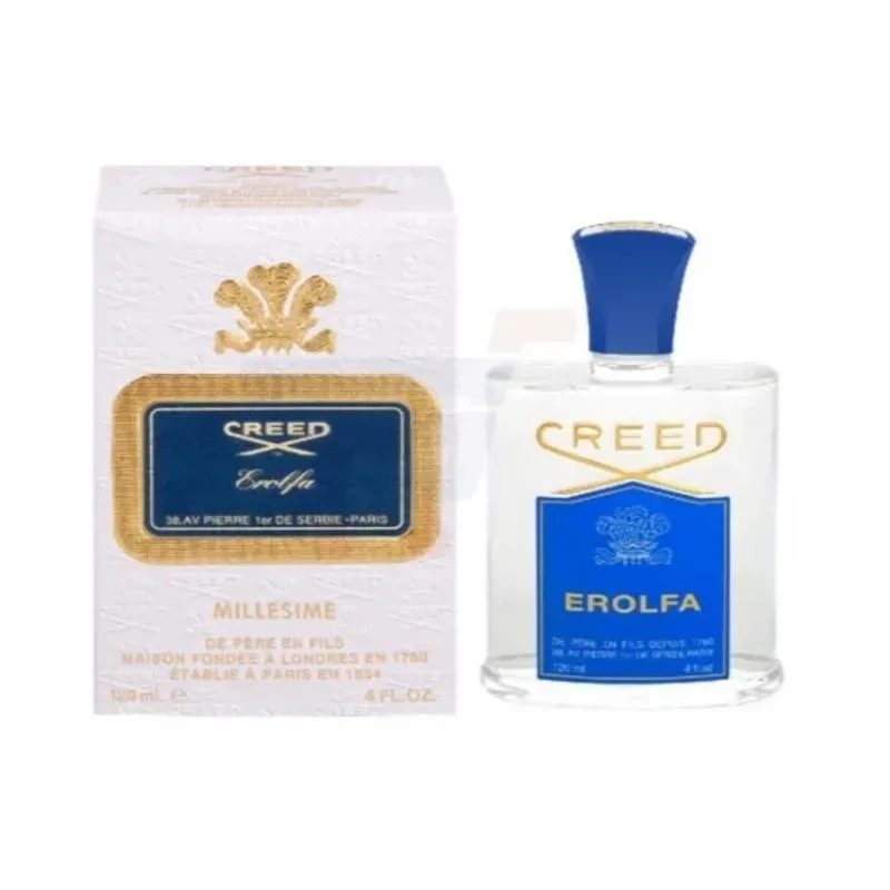 Creed Erolfa manufacturer bottle.