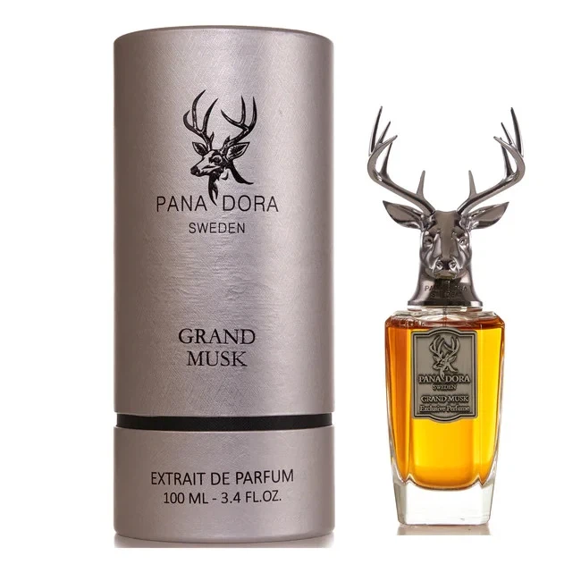 Pana Dora Grand Musk manufacturer bottle.