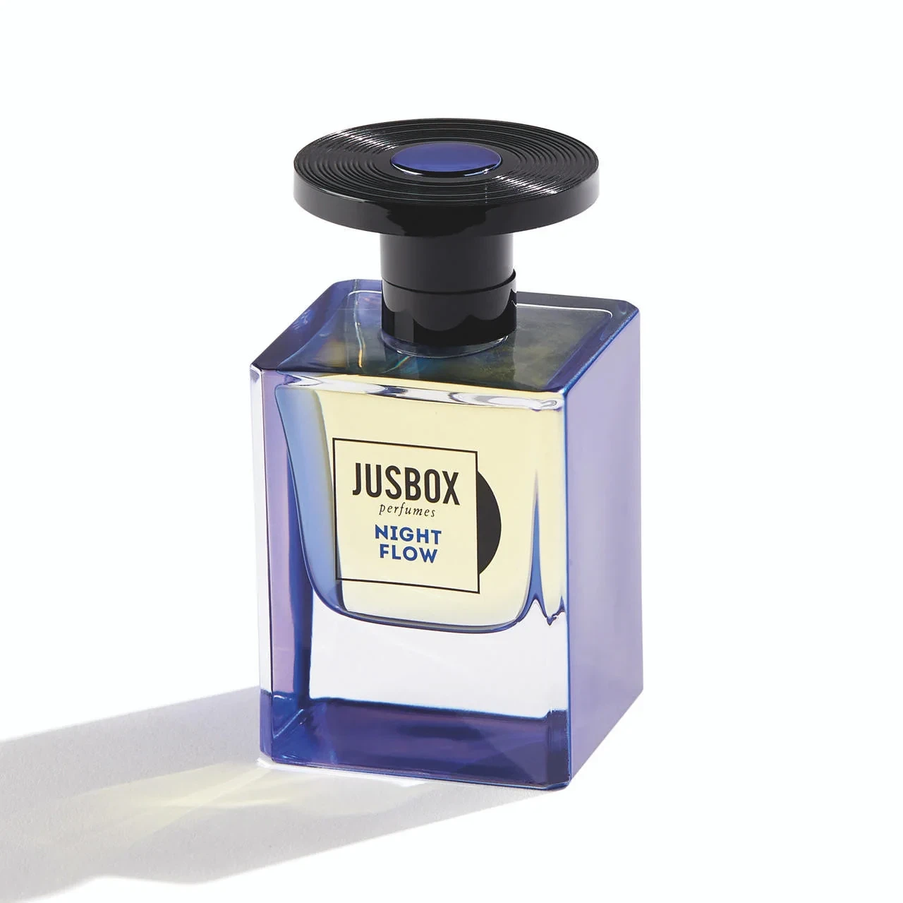 Jusbox Night Flow manufacturer bottle.