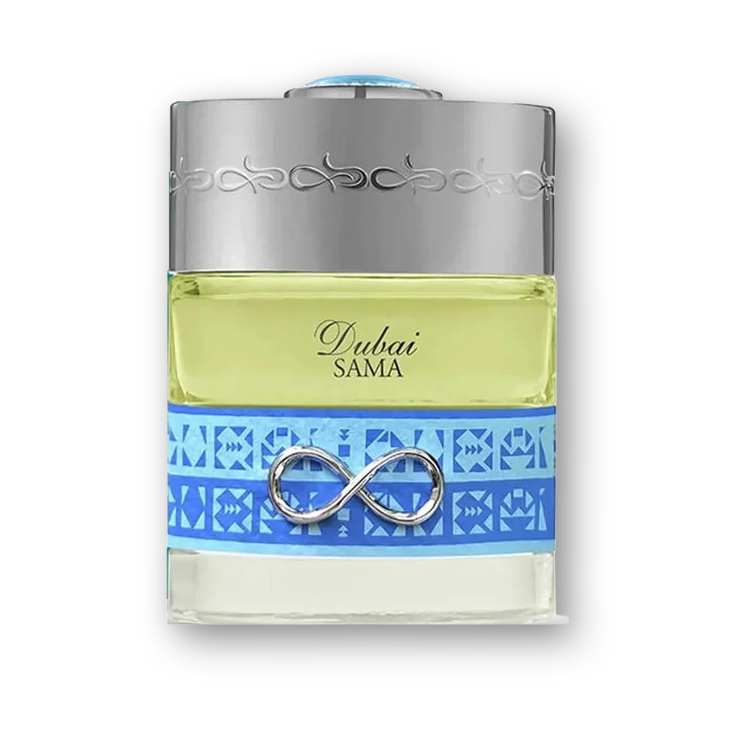 The Spirit of Dubai Sama manufacturer bottle.