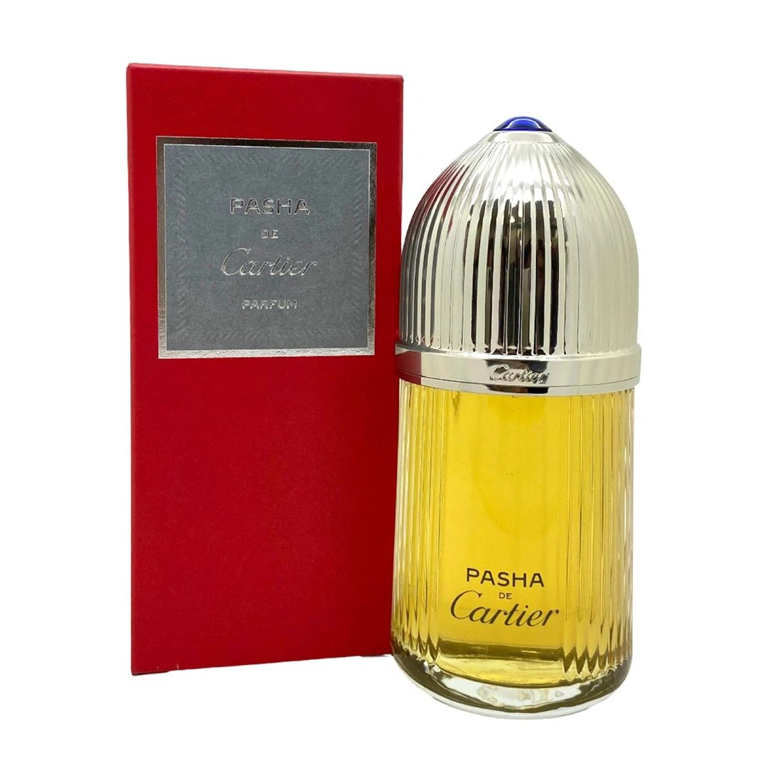 Cartier Pasha Parfum manufacturer bottle.