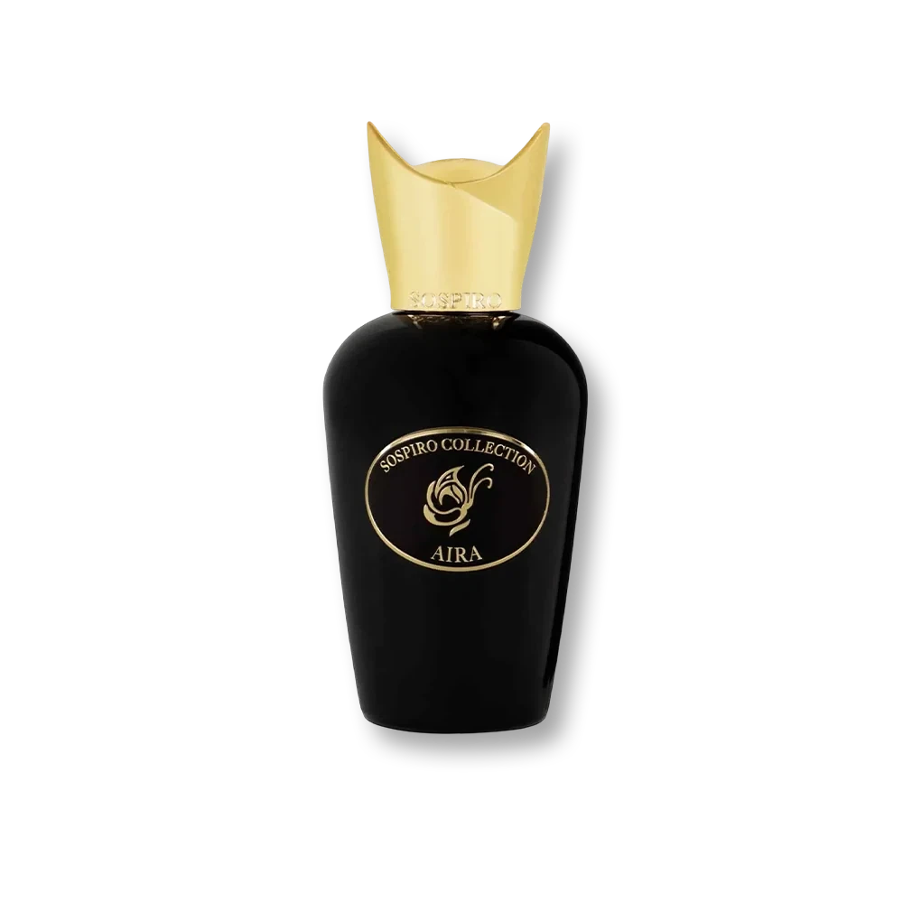 Sospiro Aira manufacturer bottle.