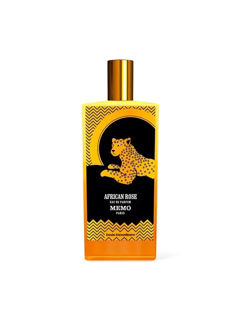Memo African Leather Rose manufacturer bottle.
