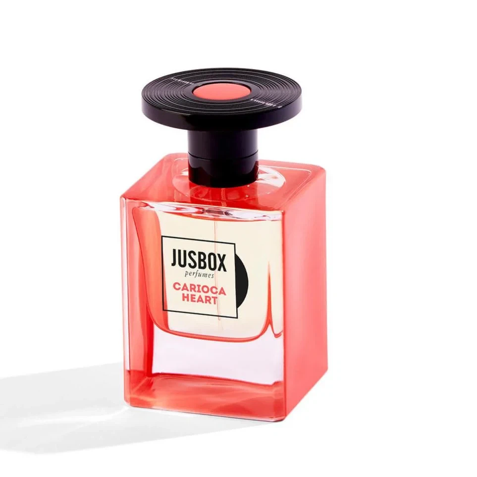 Jusbox Carioca Heart manufacturer bottle.