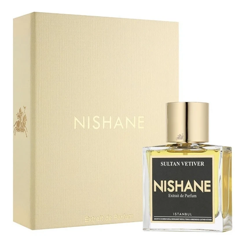 Nishane Sultan Vetiver manufacturer bottle.
