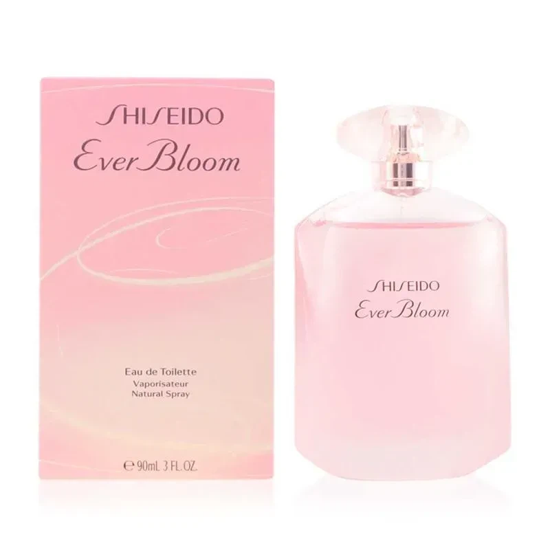 Shiseido Ever Bloom manufacturer bottle.