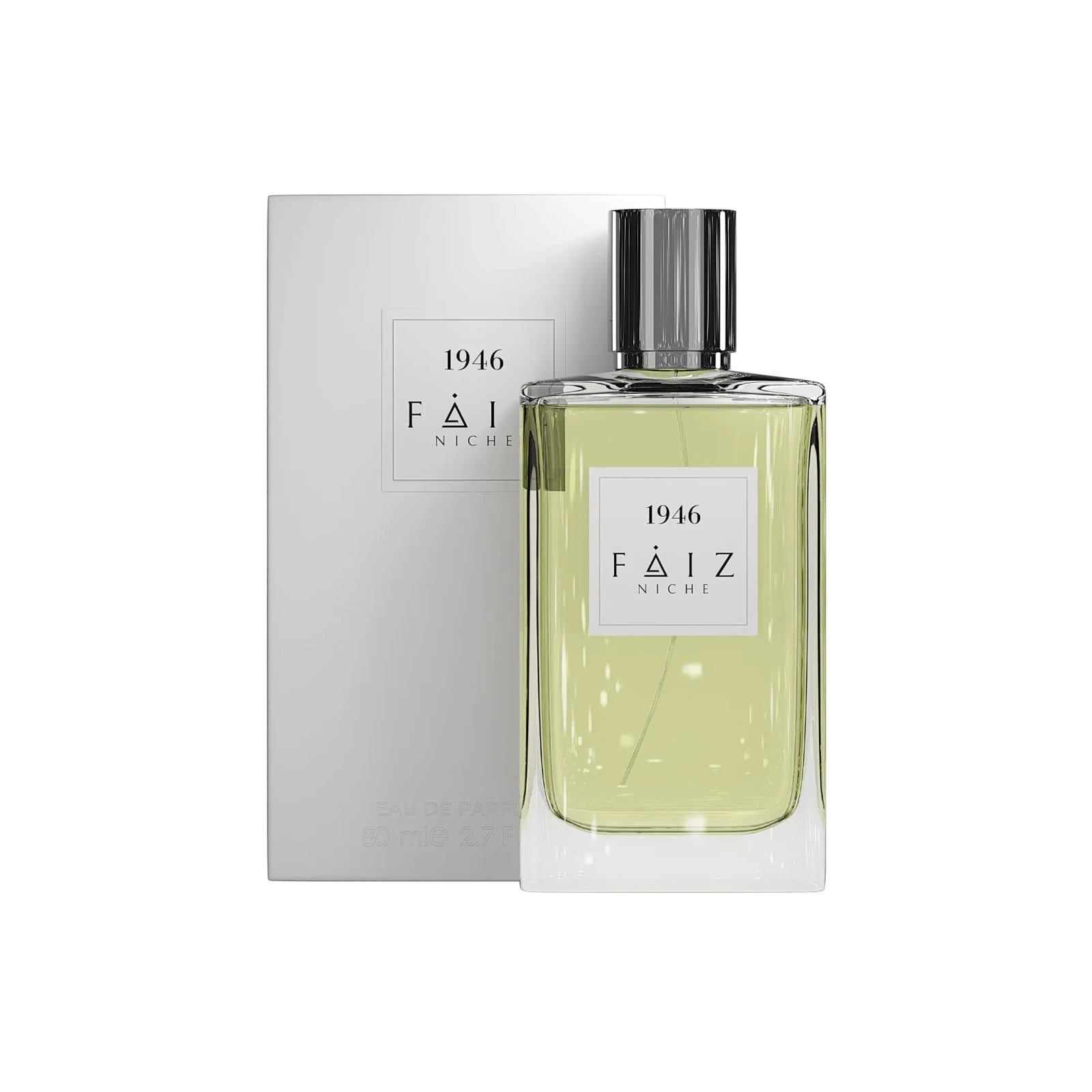 Faiz Niche 1946 manufacturer bottle.