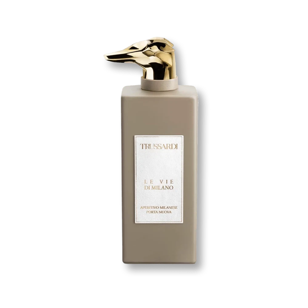 Trussardi Aperitivo Milanese Porta Nuova manufacturer bottle.