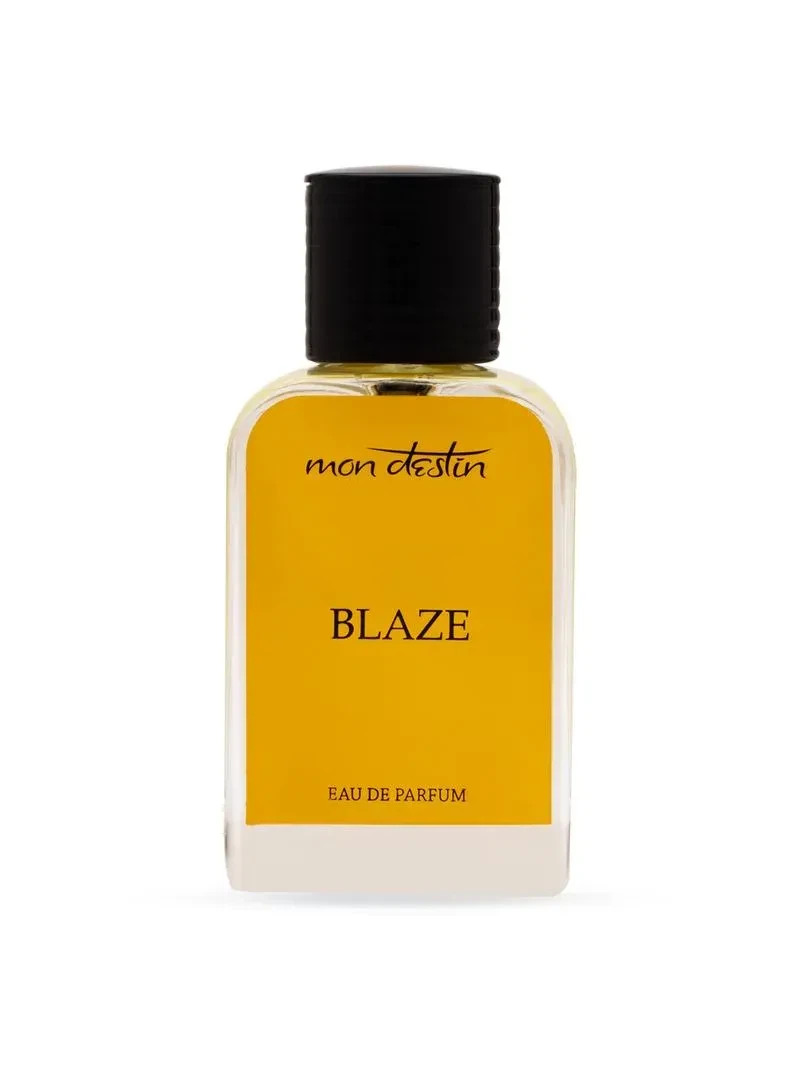 Mon Destin Blaze manufacturer bottle.