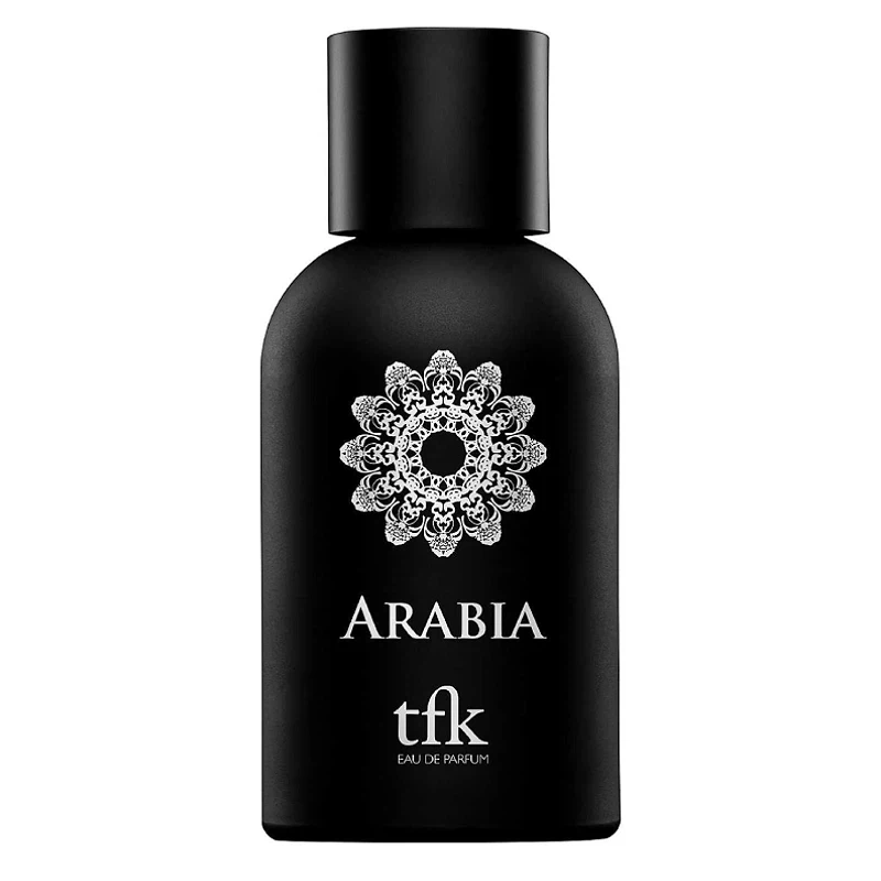 Tfk Arabia manufacturer bottle.