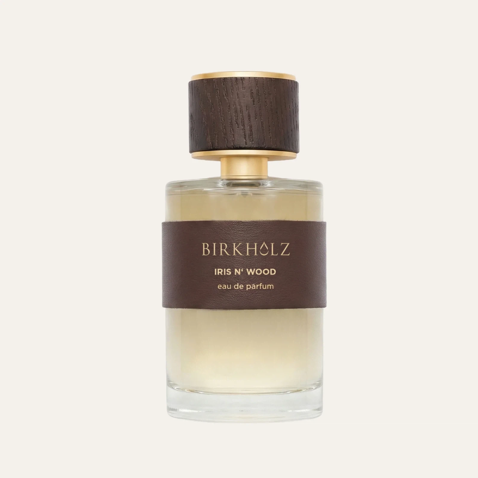 Birkholz Iris N’ Wood manufacturer bottle.