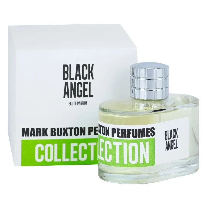 Mark Buxton Black Angel manufacturer bottle.