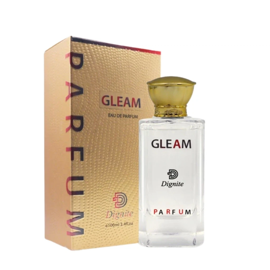 Dignite Gleam manufacturer bottle.