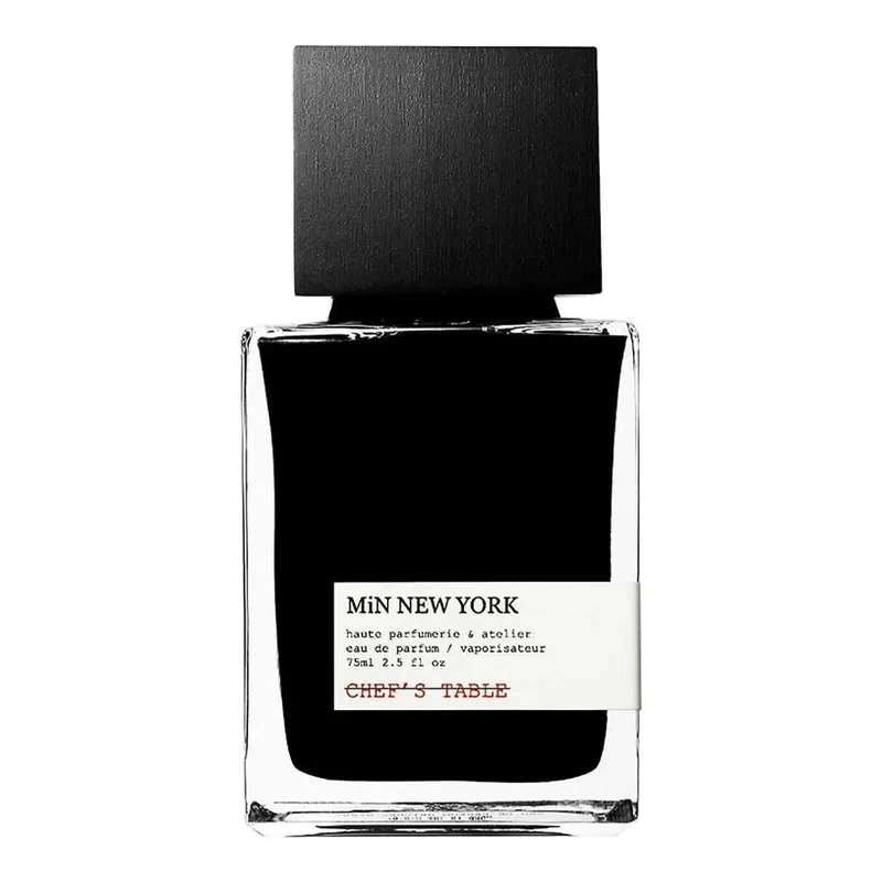 MiN New York Chefs Table manufacturer bottle.