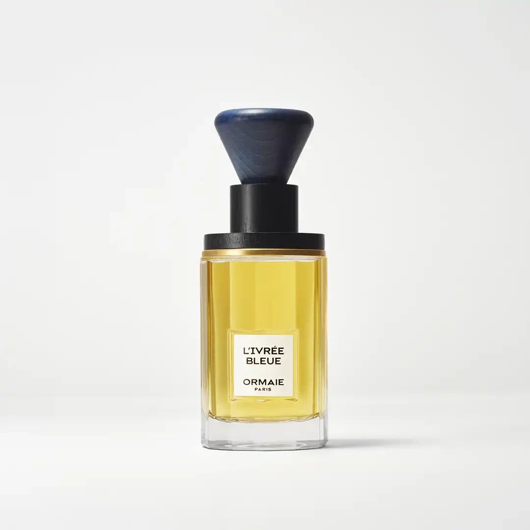 Ormaie L’ivrée Bleue manufacturer bottle.