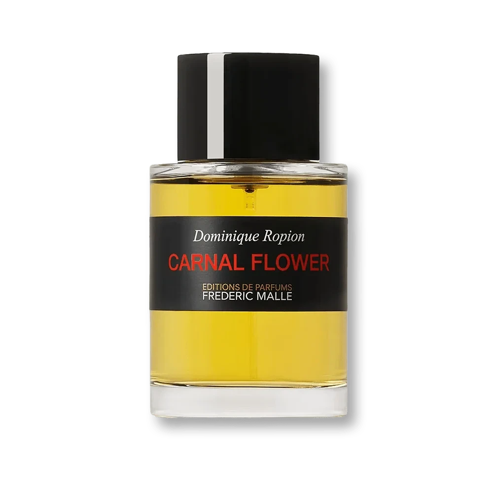 Frederic Malle Carnal Flower manufacturer bottle.