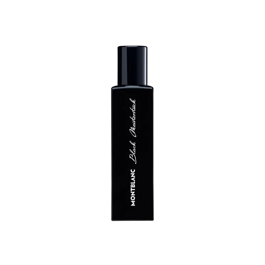Montblanc Collection Black Meisterstück manufacturer bottle.