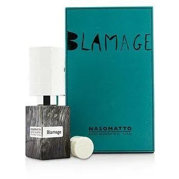 Nasomatto Blamage manufacturer bottle.