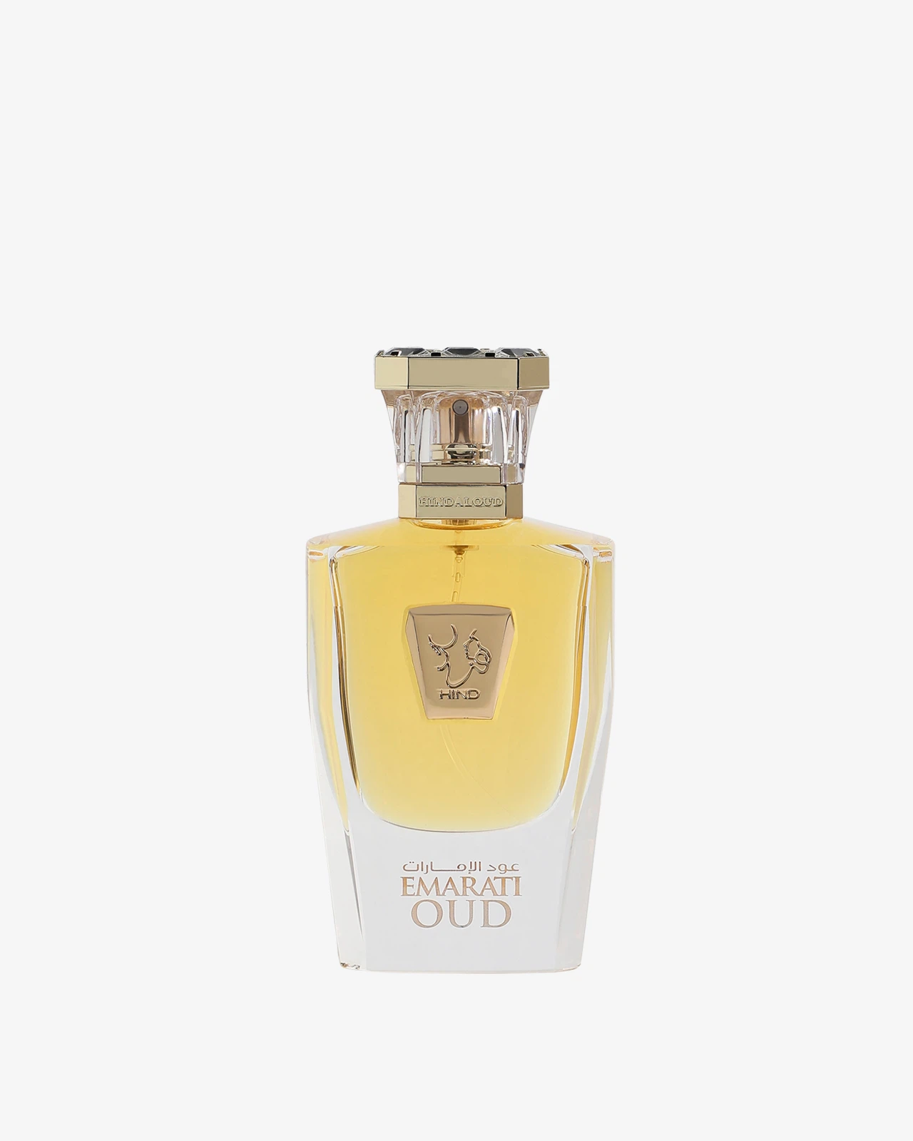 Hind Al Oud Emarati Oud Parfum manufacturer bottle.
