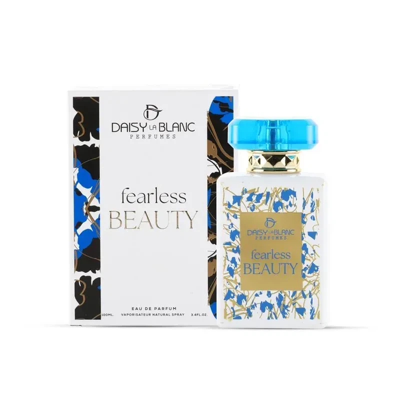 Daisy La Blanc Fearless Beauty manufacturer bottle.