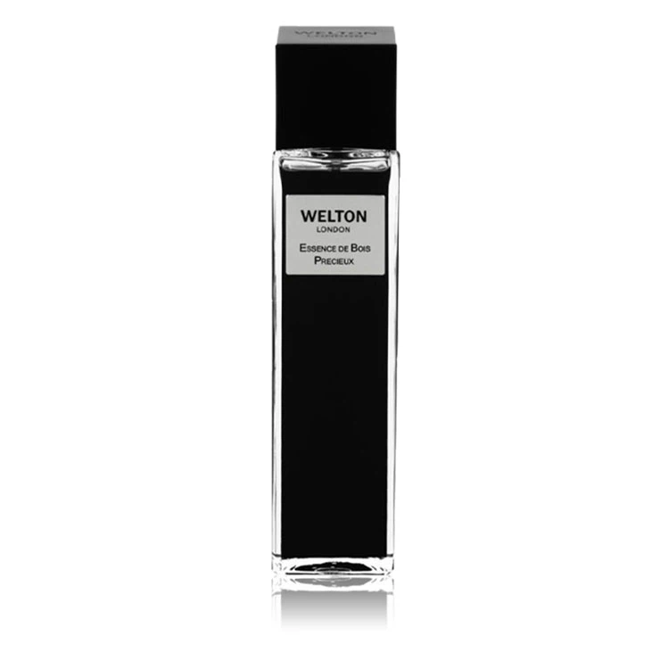 Welton London Essence de Bois Precieux manufacturer bottle.