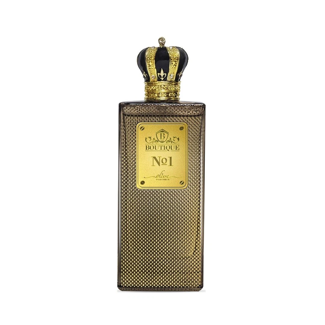 Olive Perfumes Boutique No.1 manufacturer bottle.