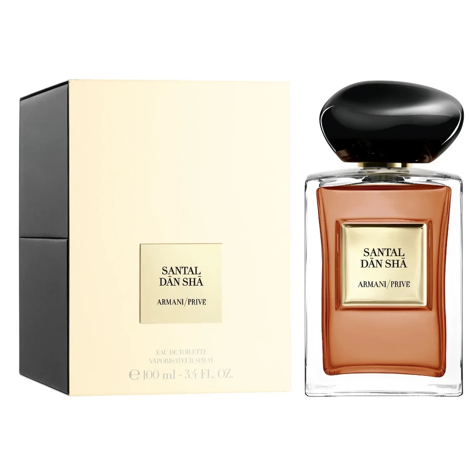 Giorgio Armani Santal Dan Sha manufacturer bottle.