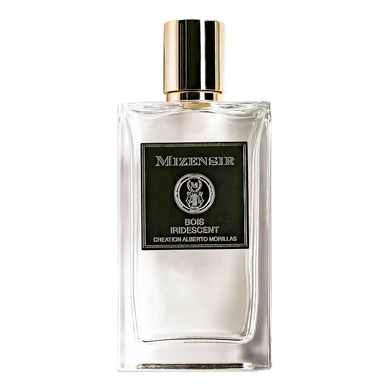 Mizensir Bois Iridescent manufacturer bottle.