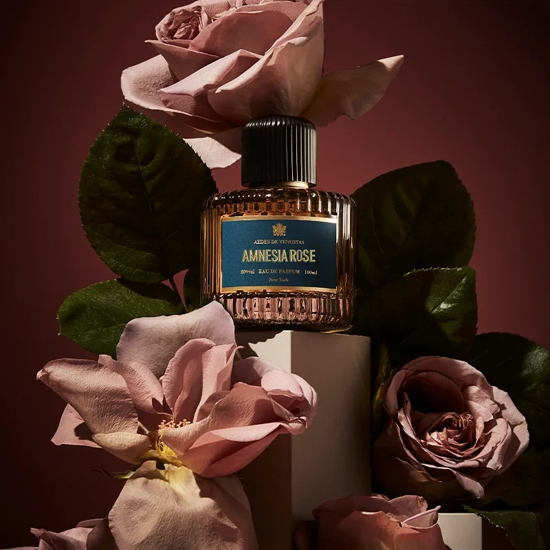 Aedes de Venustas Amnesia Rose manufacturer bottle.