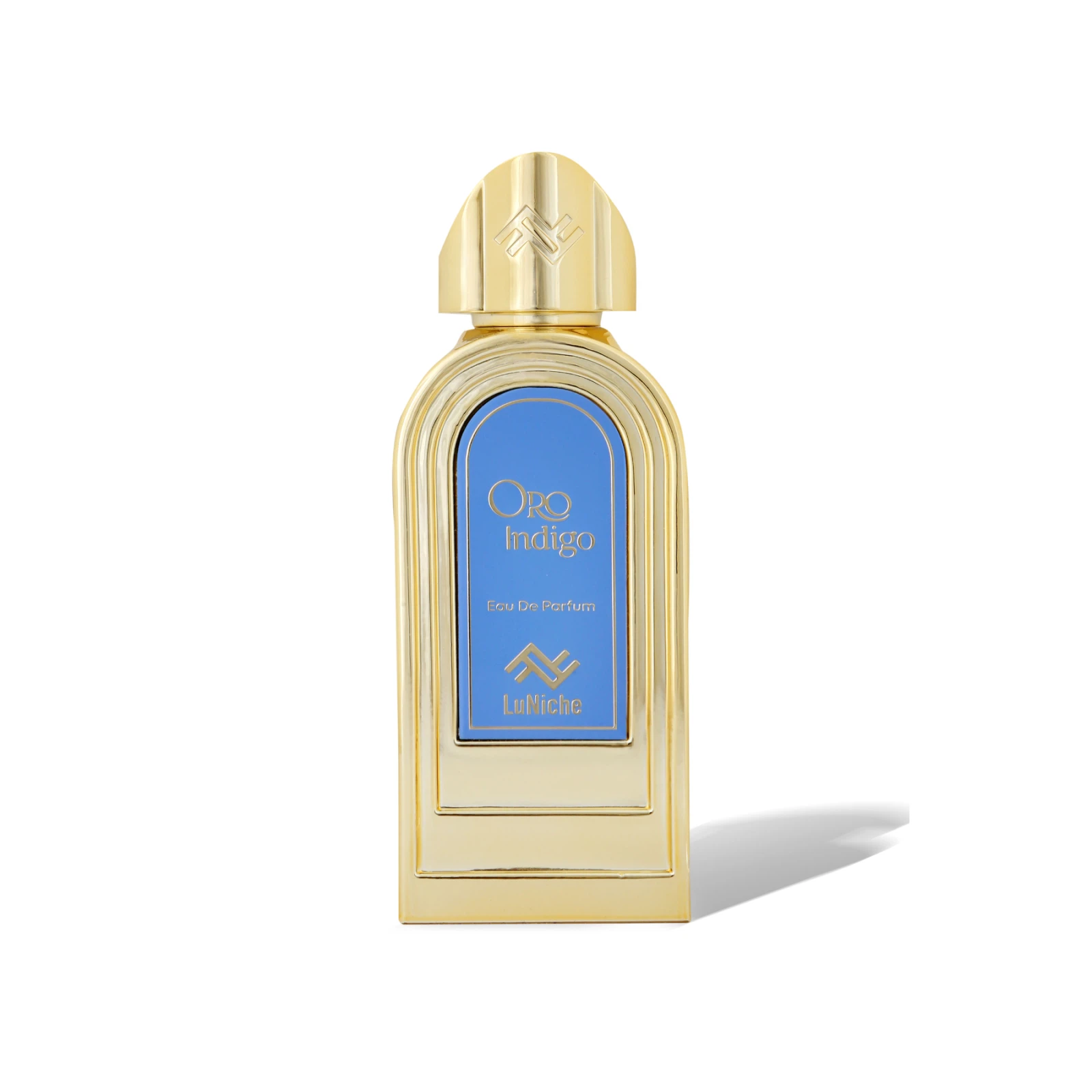 LuNiche Oro Indigo manufacturer bottle.