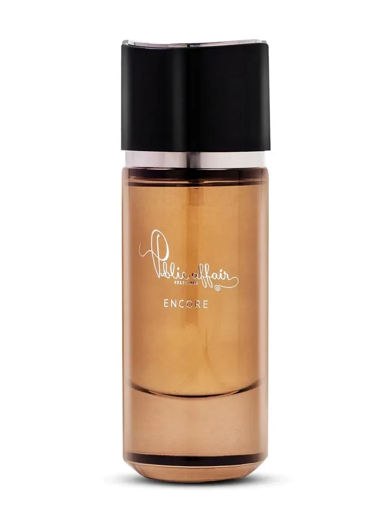 Public Affair Encore manufacturer bottle.