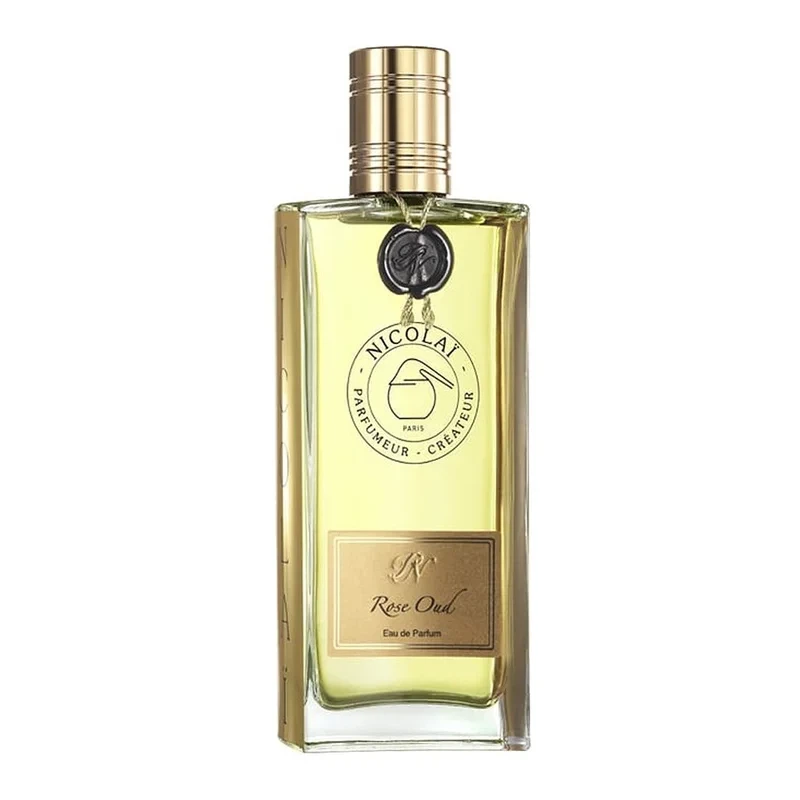 Nicolai Rose Oud manufacturer bottle.
