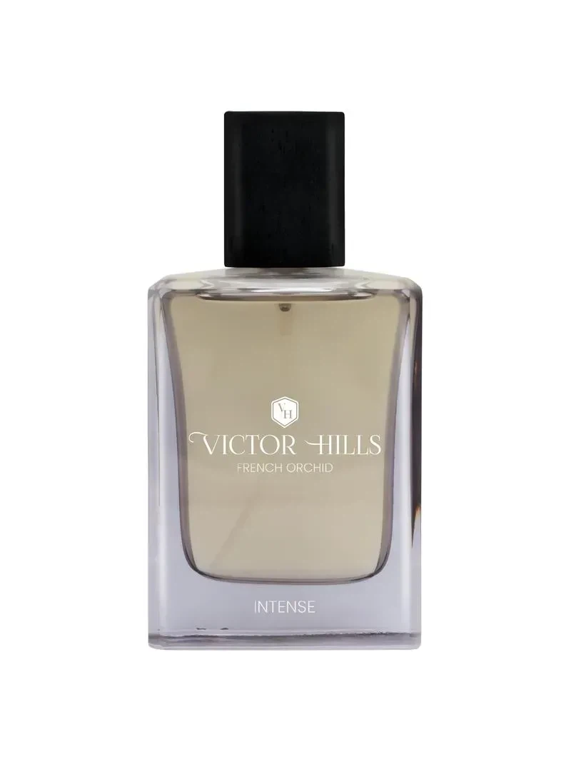 Victor Hills French Orchid Intense manufacturer bottle.