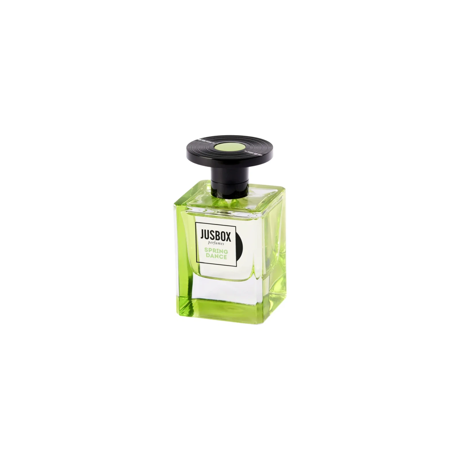 Jusbox Spring Dance manufacturer bottle.