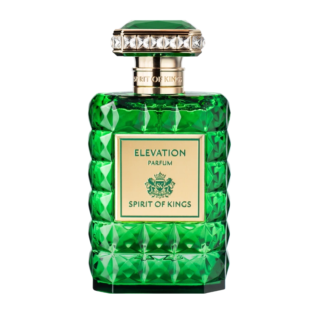 Spirit Of Kings Elevation parfum manufacturer bottle.