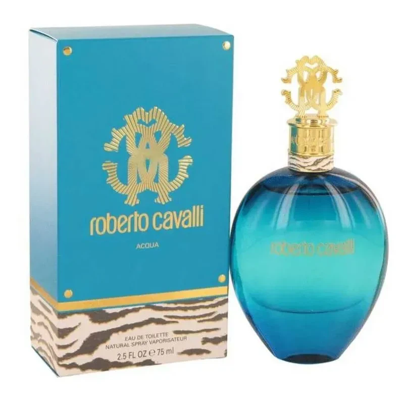 Roberto Cavalli Acqua manufacturer bottle.