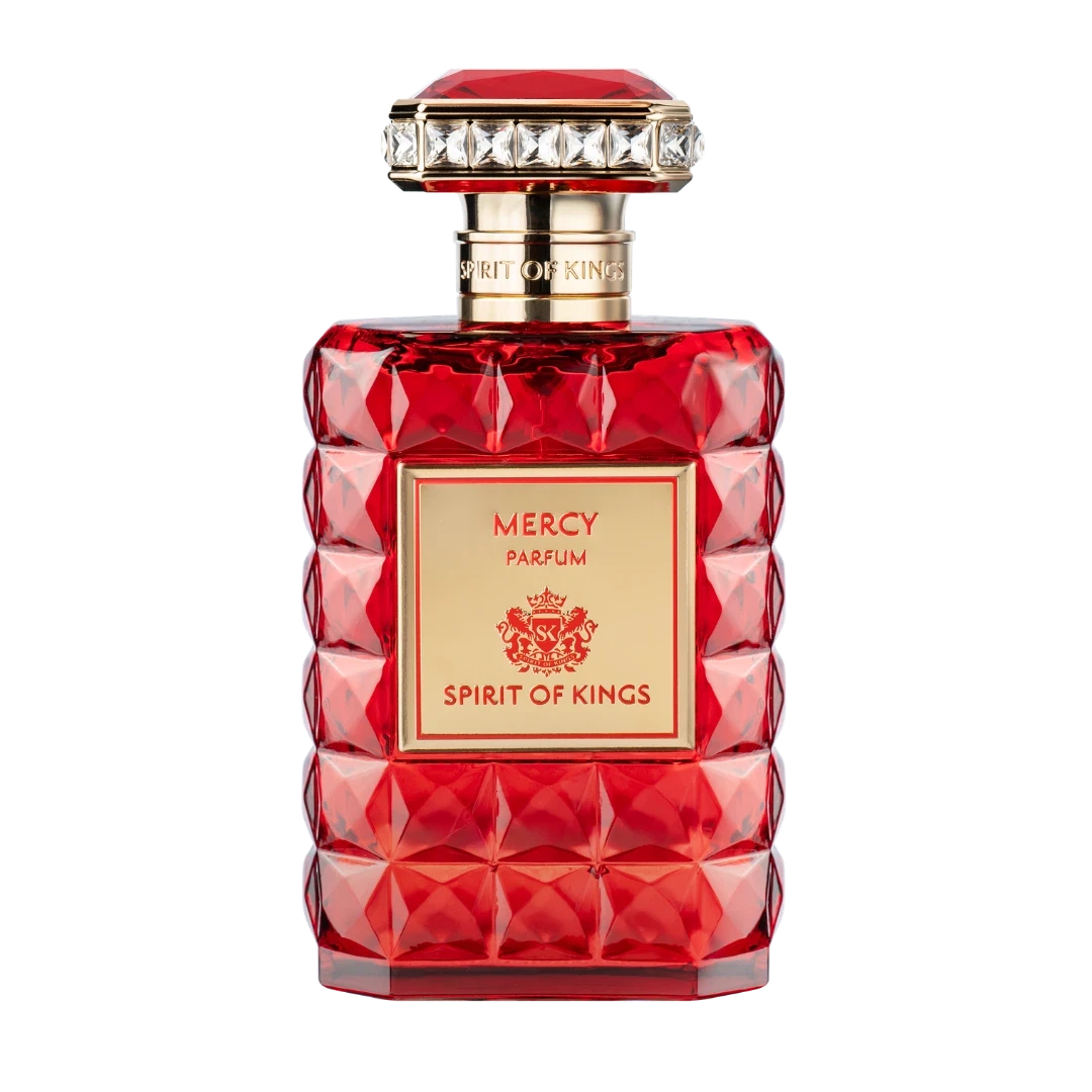 Spirit Of Kings Mercy parfum manufacturer bottle.