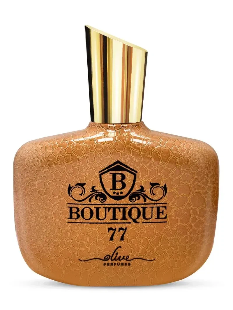 Olive Perfumes Boutique 77 manufacturer bottle.