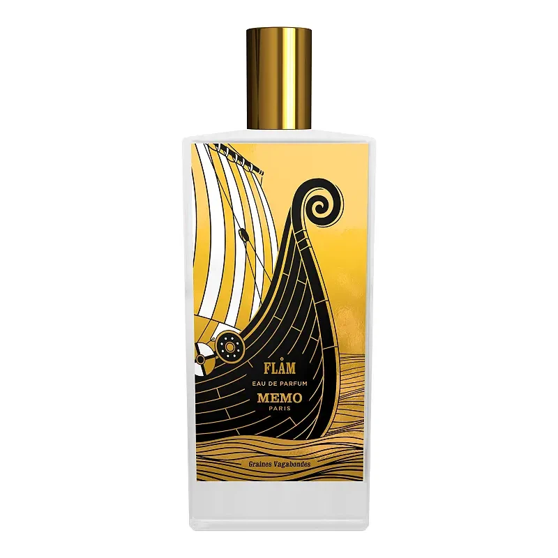 Memo Flam manufacturer bottle.