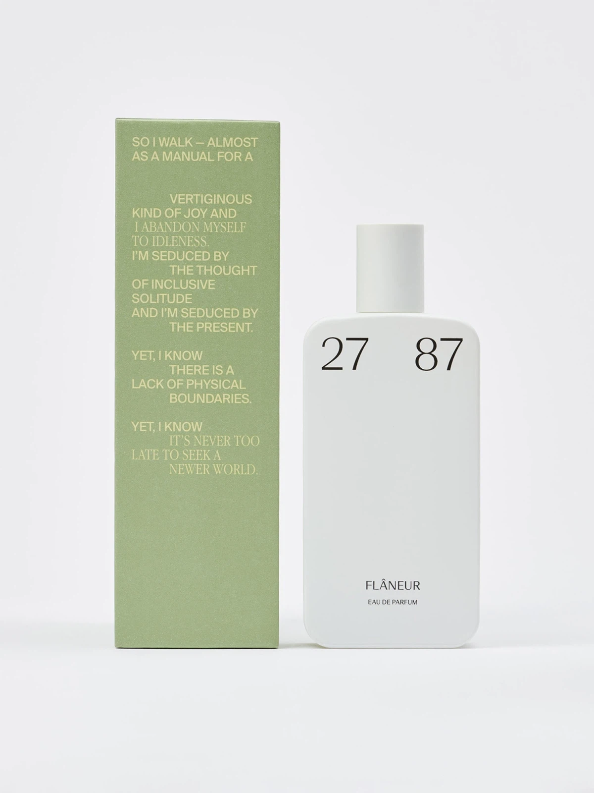 27 87 perfumes 27 87 Flaneur manufacturer bottle.