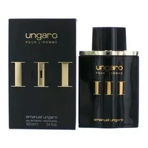 Emanuel Ungaro L'Homme III manufacturer bottle.