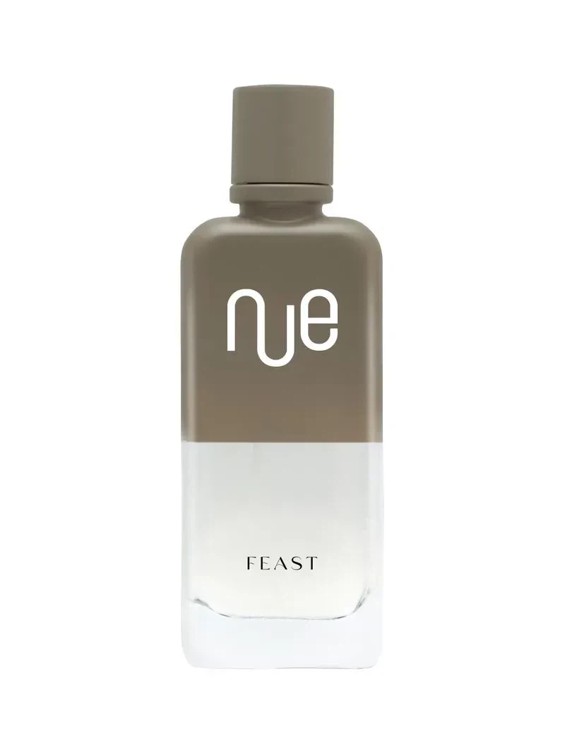 Nue Feast manufacturer bottle.