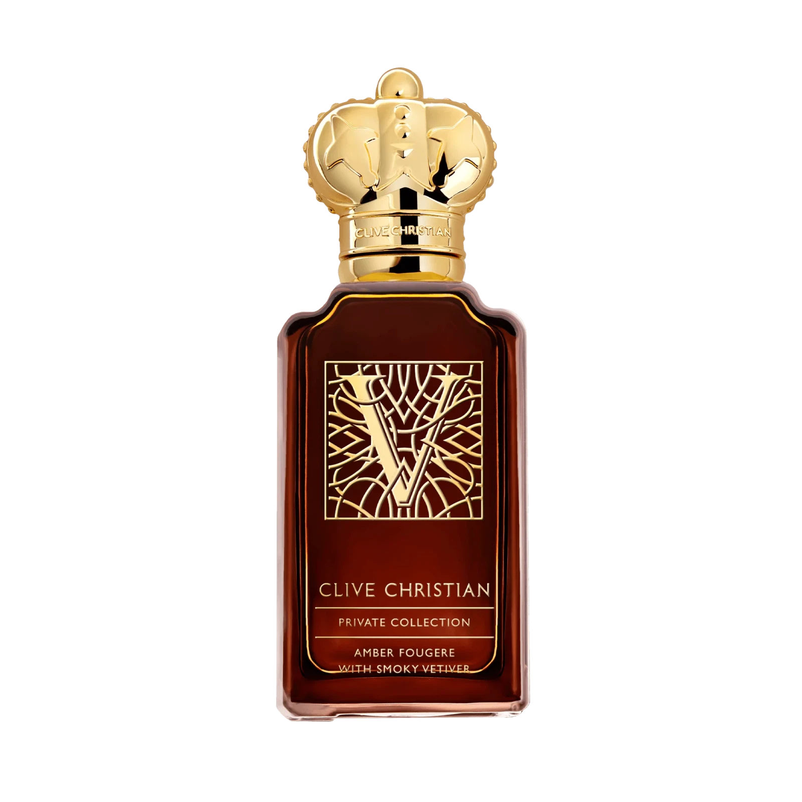 Clive Christian Private Collection V Amber Fougere Masculine Spray manufacturer bottle.