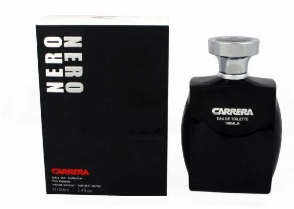 Carrera Nero manufacturer bottle.